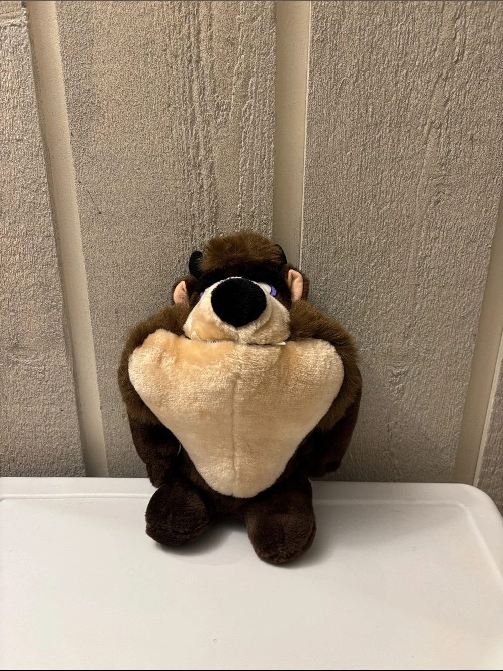 Taz plush Looney Tunes Warner Bros. 1993 Tasmanian Devil cartoon character